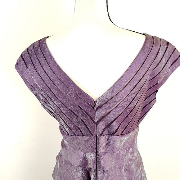 Adian Mattox Purple Cocktail Dress - Picture 10 of 15